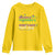 Beads Parades Crawfish King Cake Mardi Gras Youth Sweatshirt