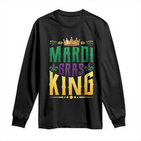 Mardi Gras King Long Sleeve Shirt Funny Men Carnival Costume Gift