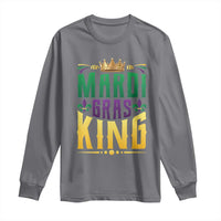 Mardi Gras King Long Sleeve Shirt Funny Men Carnival Costume Gift