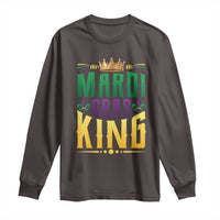 Mardi Gras King Long Sleeve Shirt Funny Men Carnival Costume Gift