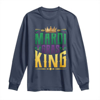 Mardi Gras King Long Sleeve Shirt Funny Men Carnival Costume Gift