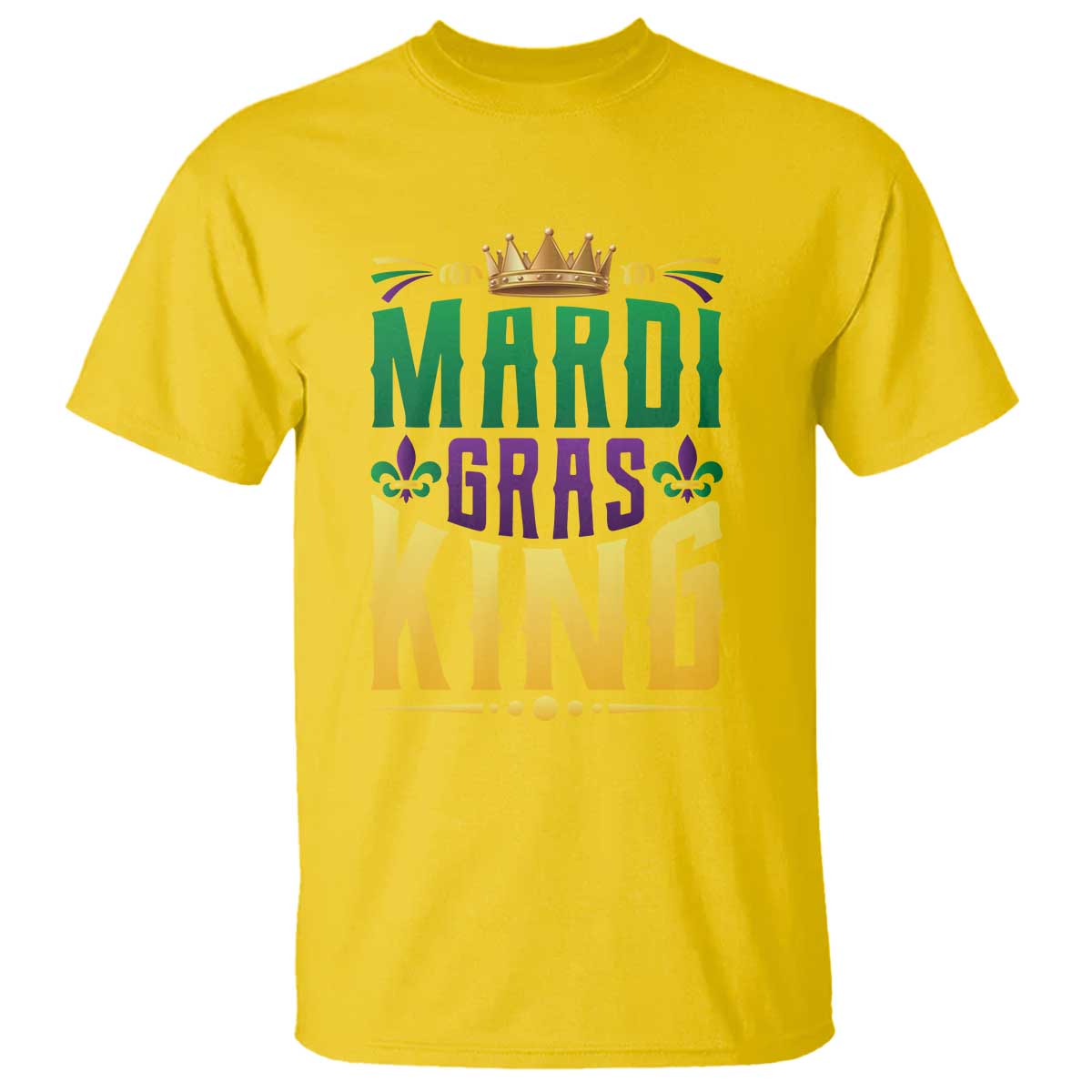 Mardi Gras King T Shirt Funny Men Carnival Costume Gift