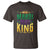 Mardi Gras King T Shirt Funny Men Carnival Costume Gift