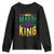 Mardi Gras King Youth Sweatshirt Funny Men Carnival Costume Gift