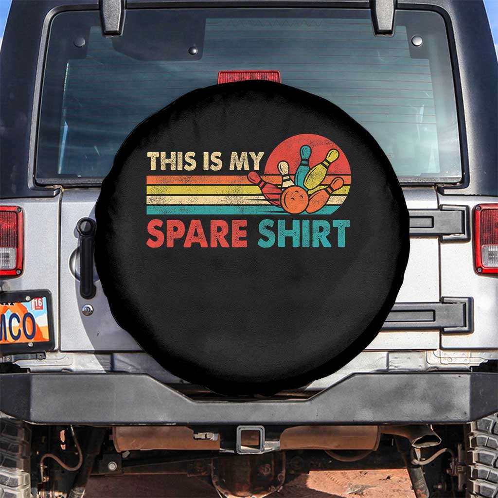 This Is My Spare Bowling Spare Tire Cover Bowler Funny Team