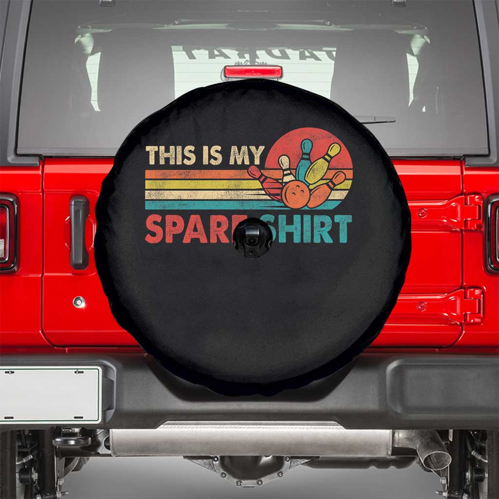 This Is My Spare Bowling Spare Tire Cover Bowler Funny Team