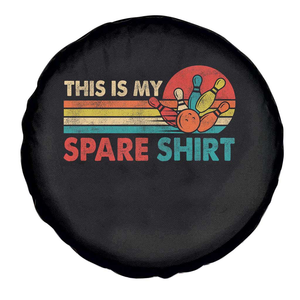 This Is My Spare Bowling Spare Tire Cover Bowler Funny Team