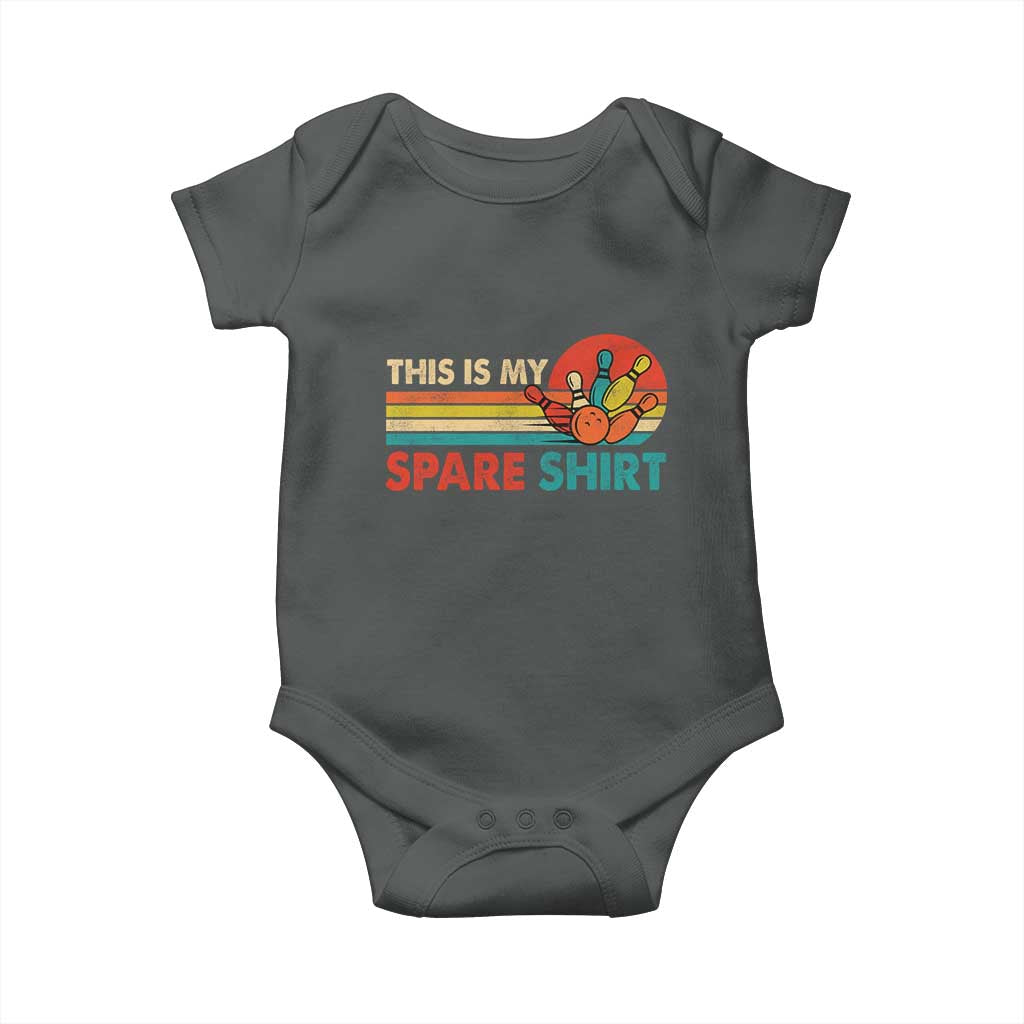 This Is My Spare Bowling Baby Onesie Bowler Funny Team