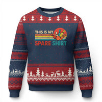 This Is My Spare Bowling Ugly Christmas Sweater Bowler Funny Team
