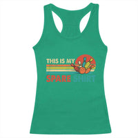 This Is My Spare Bowling Racerback Tank Top Bowler Funny Team