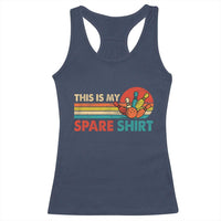 This Is My Spare Bowling Racerback Tank Top Bowler Funny Team