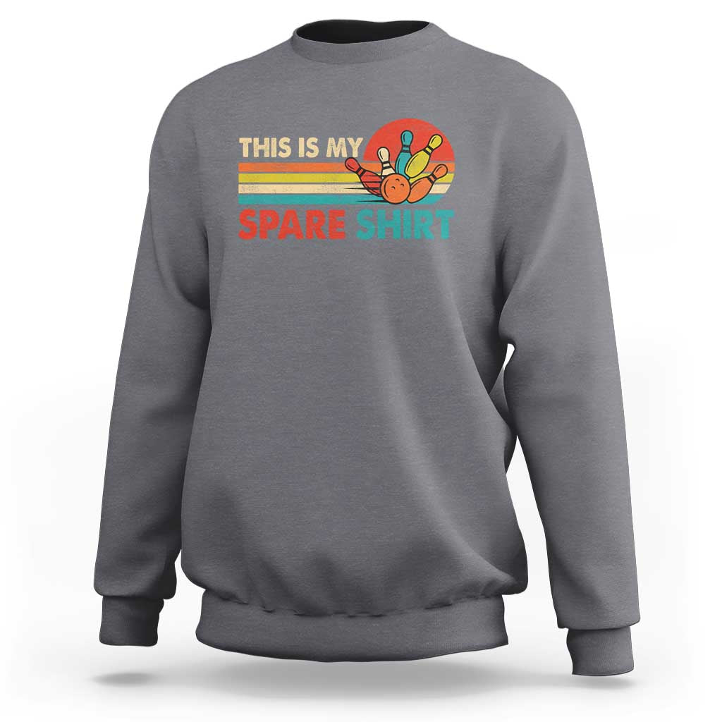 This Is My Spare Bowling Sweatshirt Bowler Funny Team
