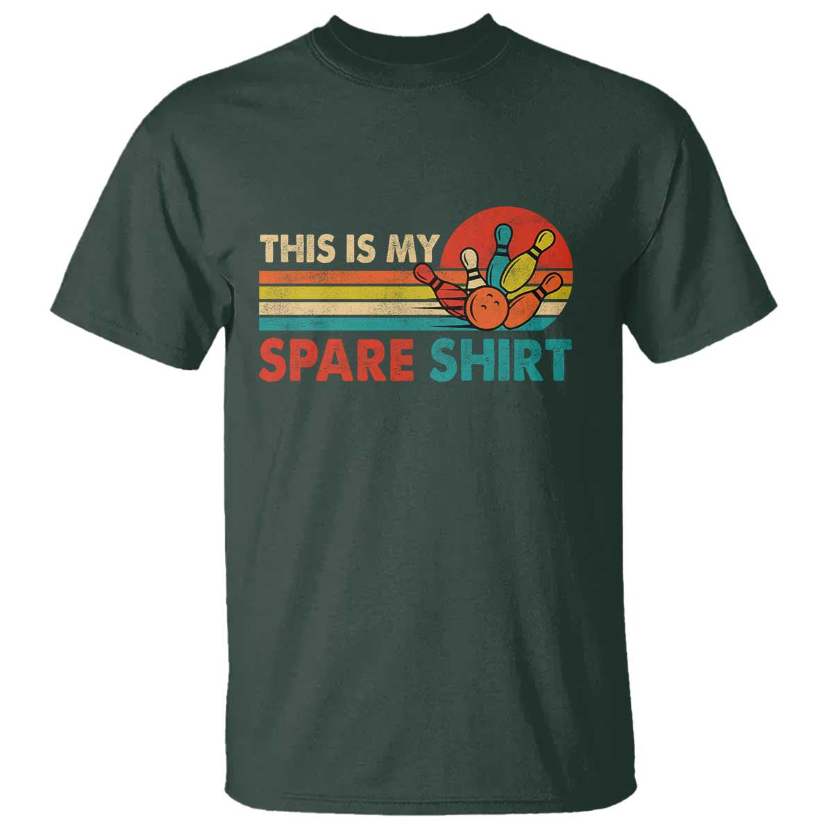 This Is My Spare Bowling T Shirt Bowler Funny Team