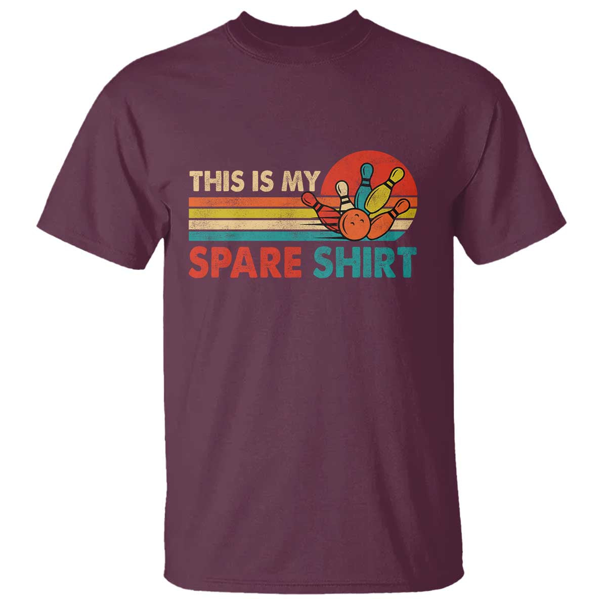 This Is My Spare Bowling T Shirt Bowler Funny Team
