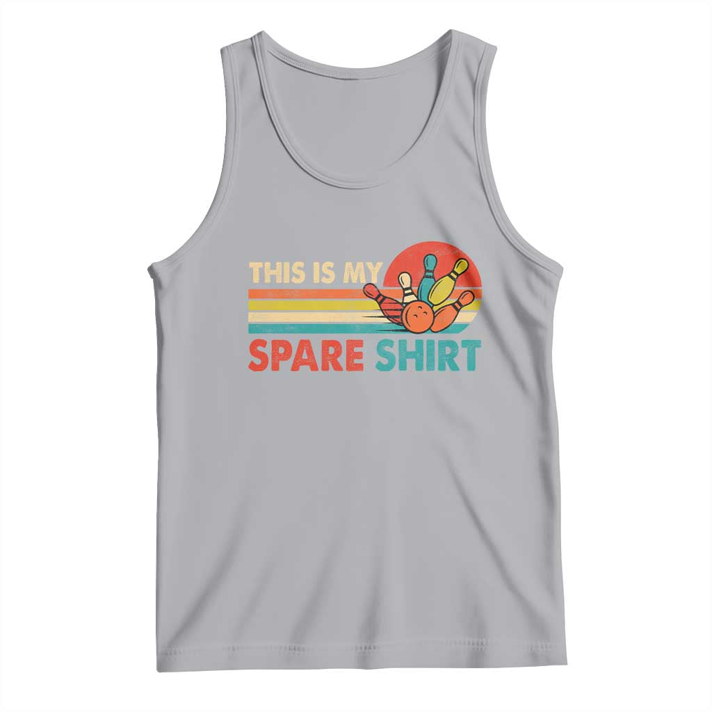 This Is My Spare Bowling Tank Top Bowler Funny Team