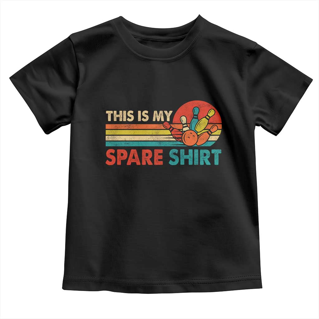 This Is My Spare Bowling Toddler T Shirt Bowler Funny Team