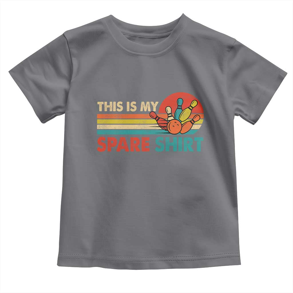 This Is My Spare Bowling Toddler T Shirt Bowler Funny Team