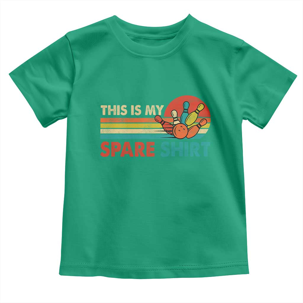 This Is My Spare Bowling Toddler T Shirt Bowler Funny Team