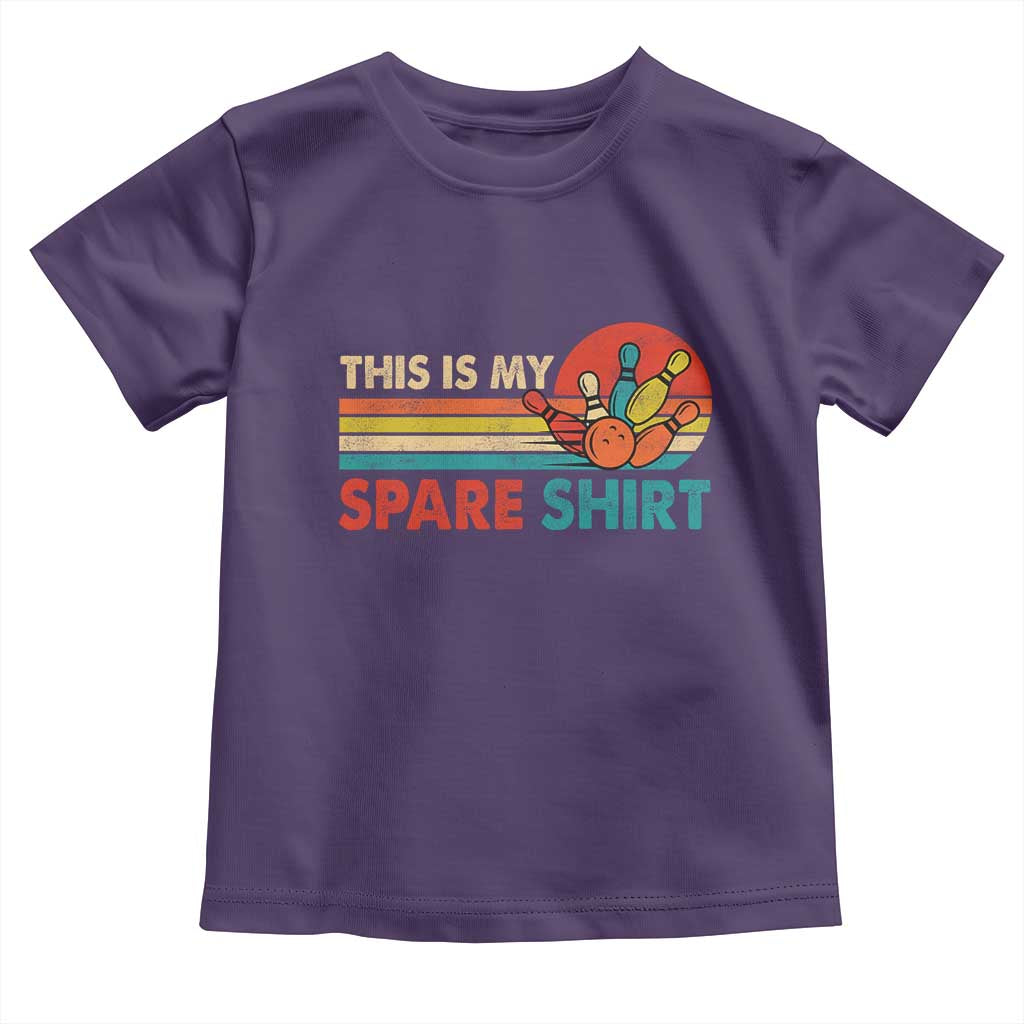 This Is My Spare Bowling Toddler T Shirt Bowler Funny Team
