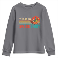 This Is My Spare Bowling Youth Sweatshirt Bowler Funny Team