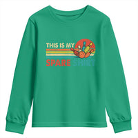 This Is My Spare Bowling Youth Sweatshirt Bowler Funny Team