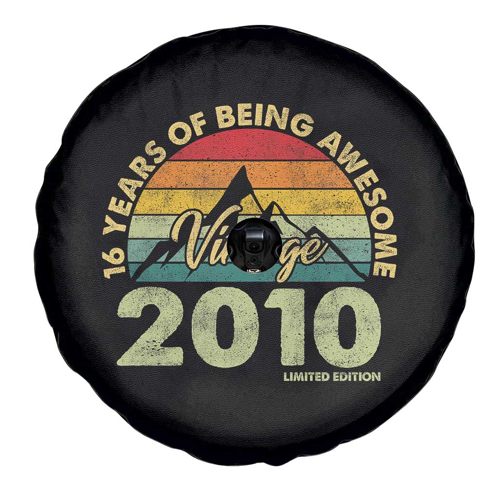 16th Birthday Spare Tire Cover Vintage 2010 Limited Edition 16 Year Old Gift