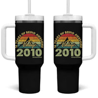 16th Birthday Tumbler With Handle Vintage 2010 Limited Edition 16 Year Old Gift
