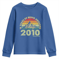 16th Birthday Youth Sweatshirt Vintage 2010 Limited Edition 16 Year Old Gift