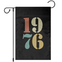 50th Birthday Garden Flag Retro Vintage 1976 50 Year Old Gifts