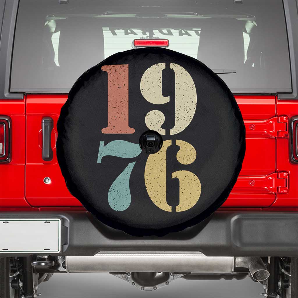 50th Birthday Spare Tire Cover Retro Vintage 1976 50 Year Old Gifts