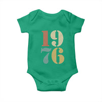 50th Birthday Baby Onesie Retro Vintage 1976 50 Year Old Gifts