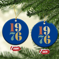 50th Birthday Ceramic Ornament Retro Vintage 1976 50 Year Old Gifts