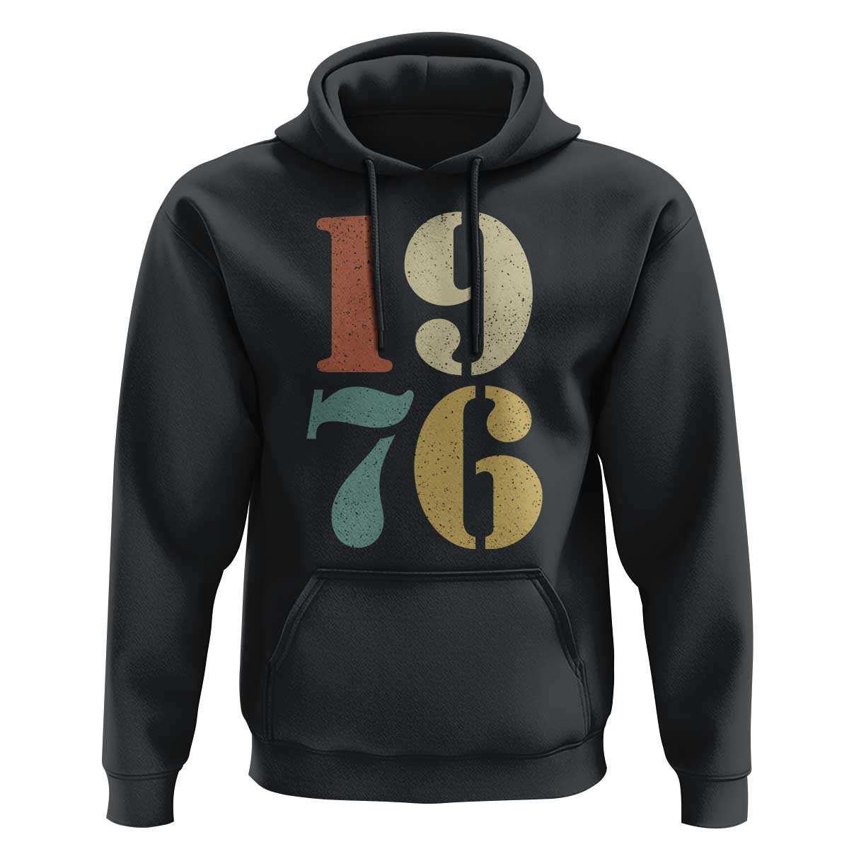 50th Birthday Hoodie Retro Vintage 1976 50 Year Old Gifts