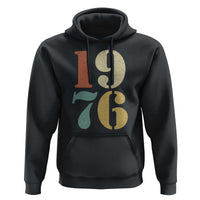 50th Birthday Hoodie Retro Vintage 1976 50 Year Old Gifts