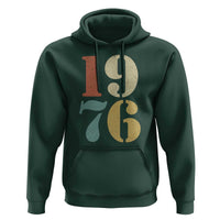 50th Birthday Hoodie Retro Vintage 1976 50 Year Old Gifts