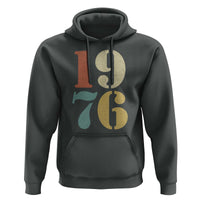 50th Birthday Hoodie Retro Vintage 1976 50 Year Old Gifts