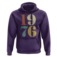 50th Birthday Hoodie Retro Vintage 1976 50 Year Old Gifts
