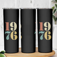 50th Birthday Skinny Tumbler Retro Vintage 1976 50 Year Old Gifts