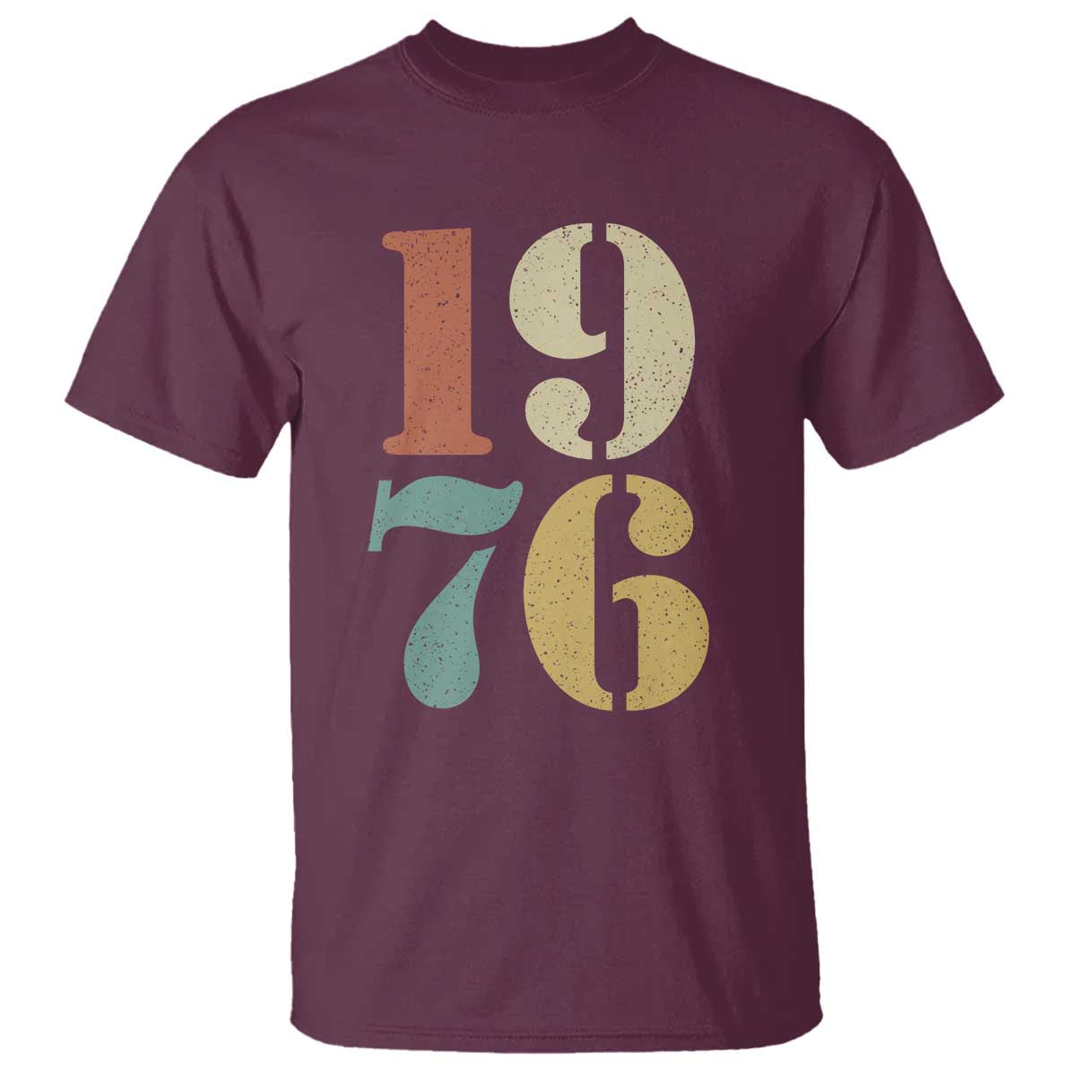 50th Birthday T Shirt Retro Vintage 1976 50 Year Old Gifts