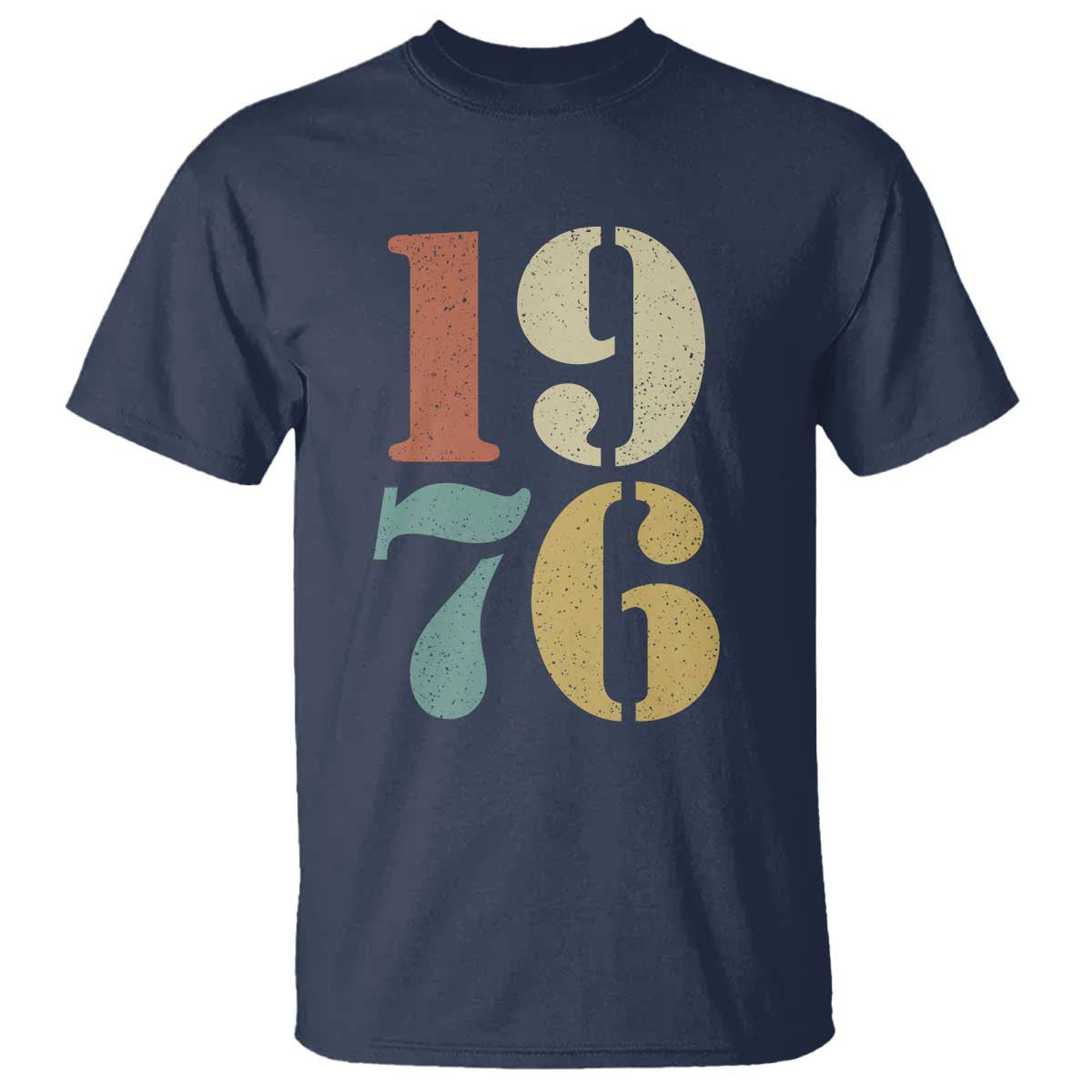 50th Birthday T Shirt Retro Vintage 1976 50 Year Old Gifts