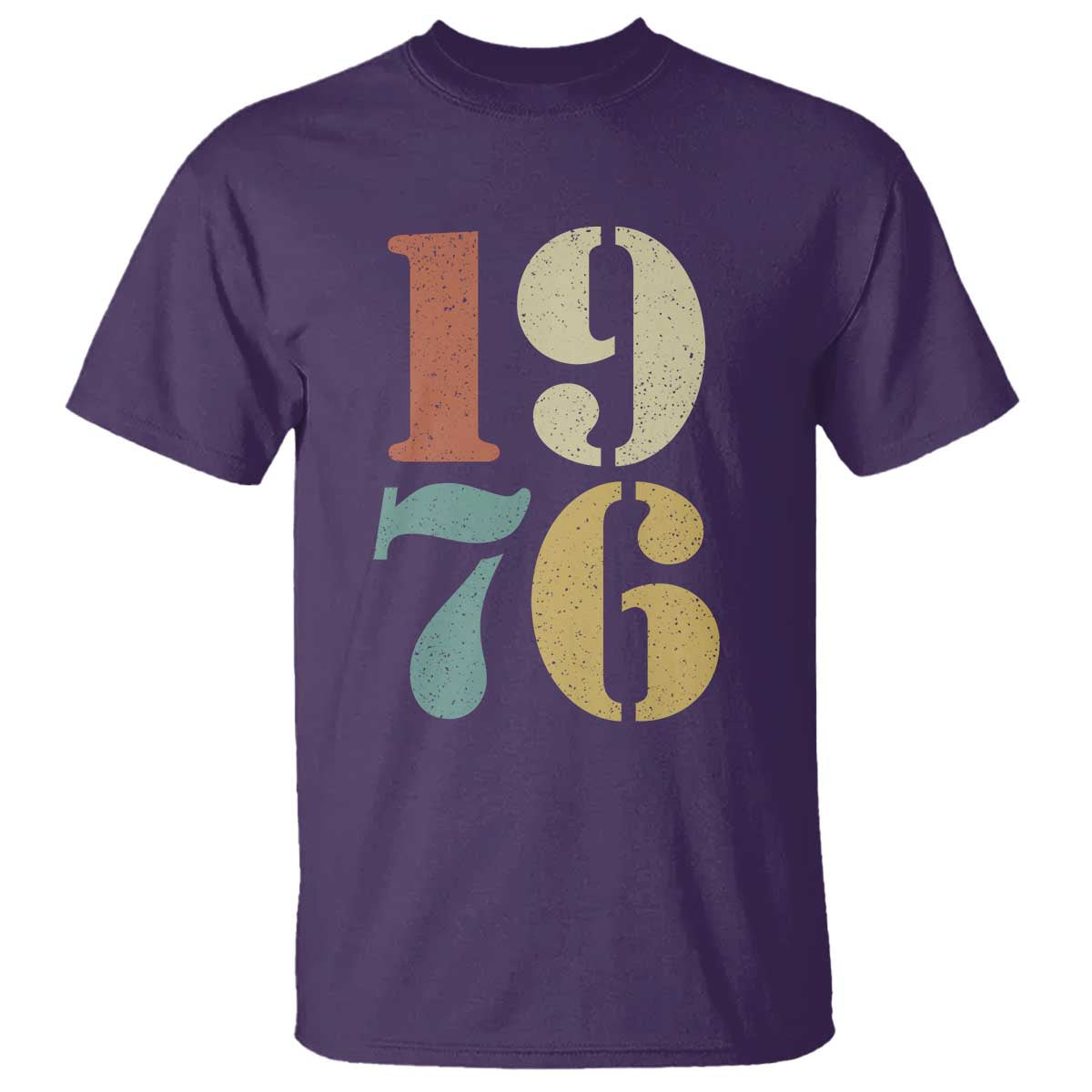 50th Birthday T Shirt Retro Vintage 1976 50 Year Old Gifts