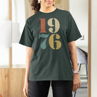 50th Birthday T Shirt For Women Retro Vintage 1976 50 Year Old Gifts