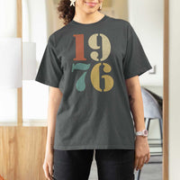 50th Birthday T Shirt For Women Retro Vintage 1976 50 Year Old Gifts