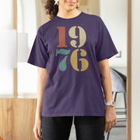 50th Birthday T Shirt For Women Retro Vintage 1976 50 Year Old Gifts