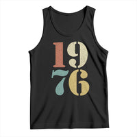50th Birthday Tank Top Retro Vintage 1976 50 Year Old Gifts