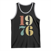 50th Birthday Tank Top Retro Vintage 1976 50 Year Old Gifts