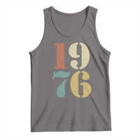50th Birthday Tank Top Retro Vintage 1976 50 Year Old Gifts