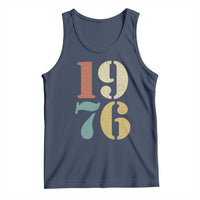 50th Birthday Tank Top Retro Vintage 1976 50 Year Old Gifts