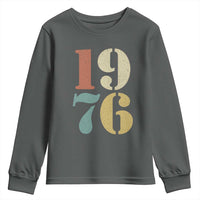 50th Birthday Youth Sweatshirt Retro Vintage 1976 50 Year Old Gifts