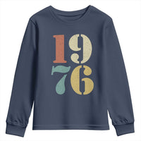 50th Birthday Youth Sweatshirt Retro Vintage 1976 50 Year Old Gifts